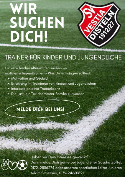 Trainer gesucht